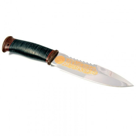 Нож Спас-1 Позолота